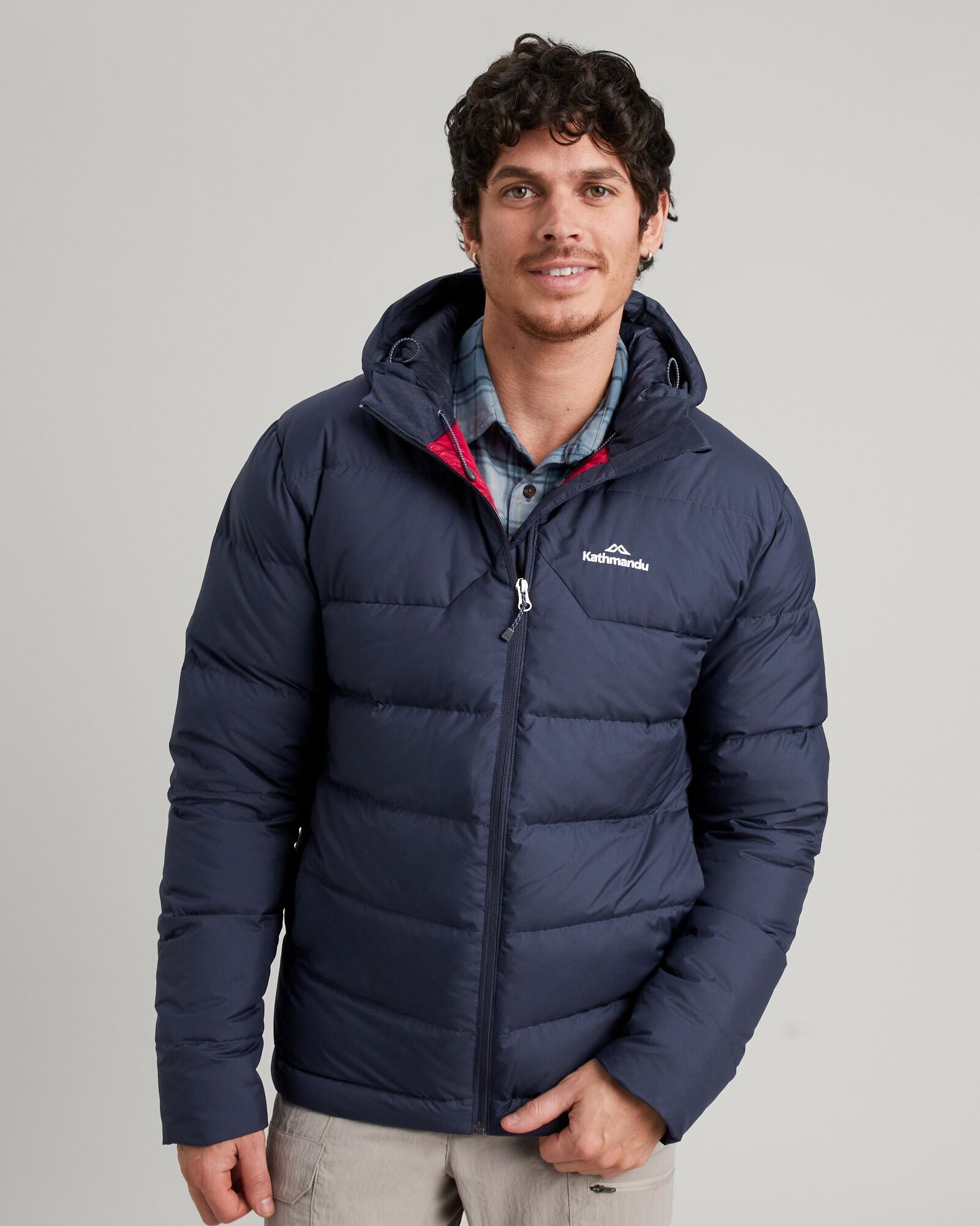 Men's Epiq Hooded Down Jacket Midnight Navy – Kathmandu UK