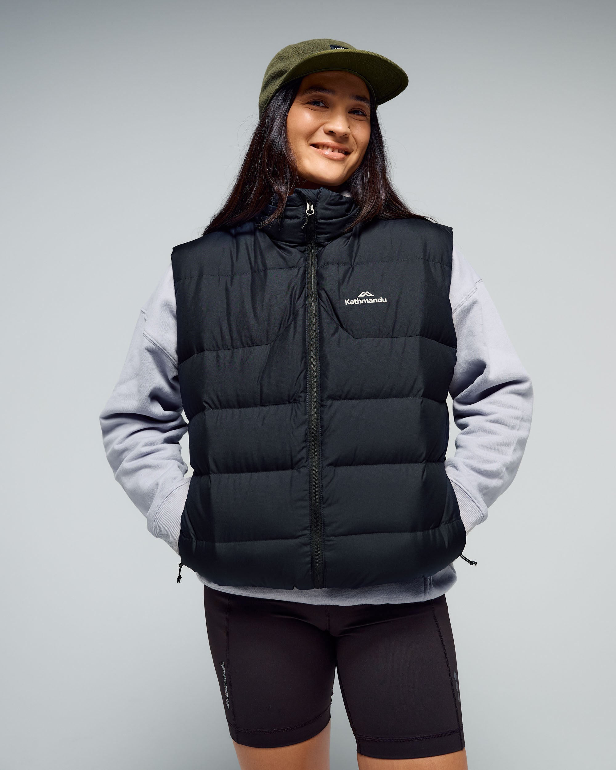 Women's Epiq Down Vest - Black – Kathmandu UK