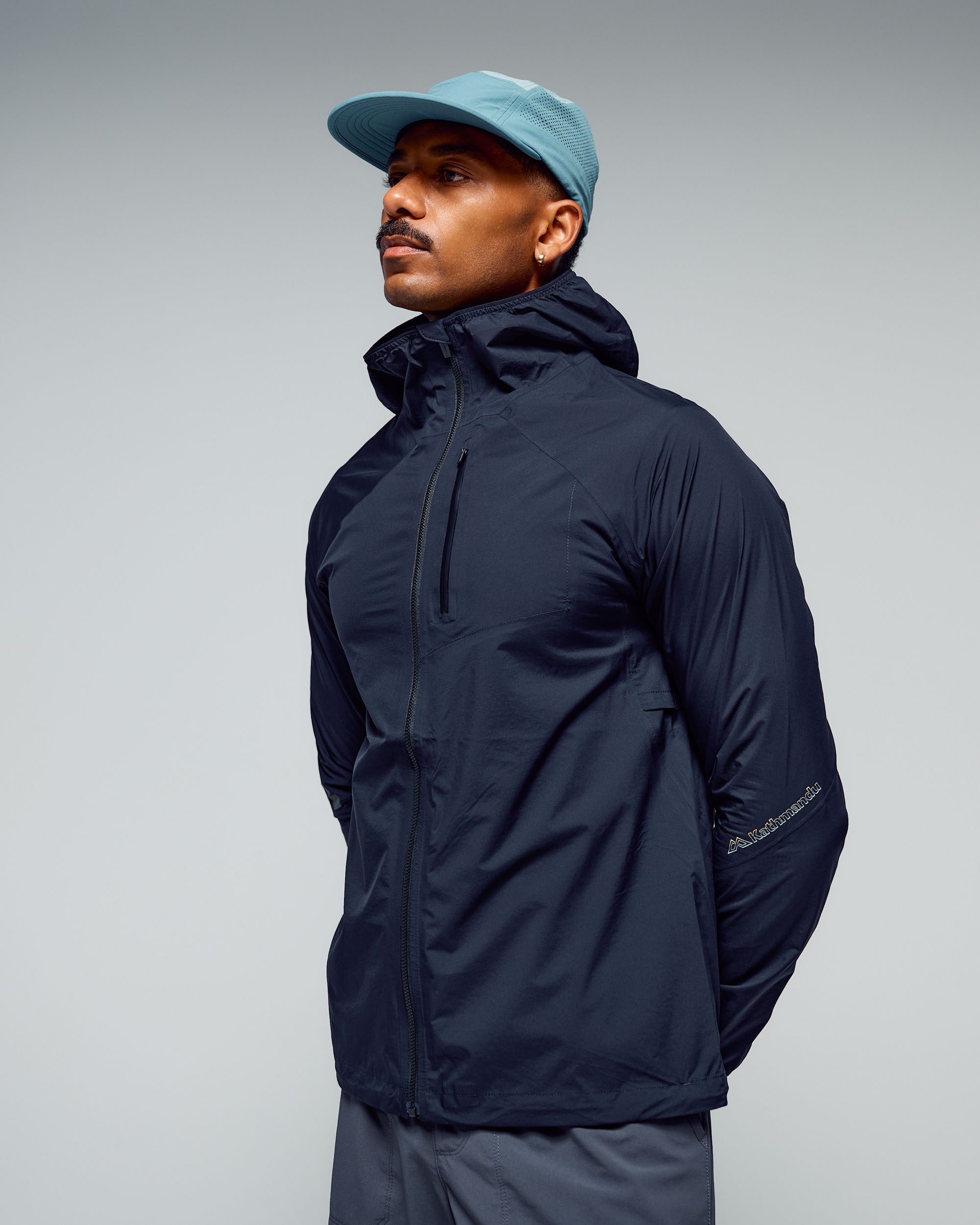 Men's Trailhead Stretch 2.5-layer Rain Jacket - Black Stingray