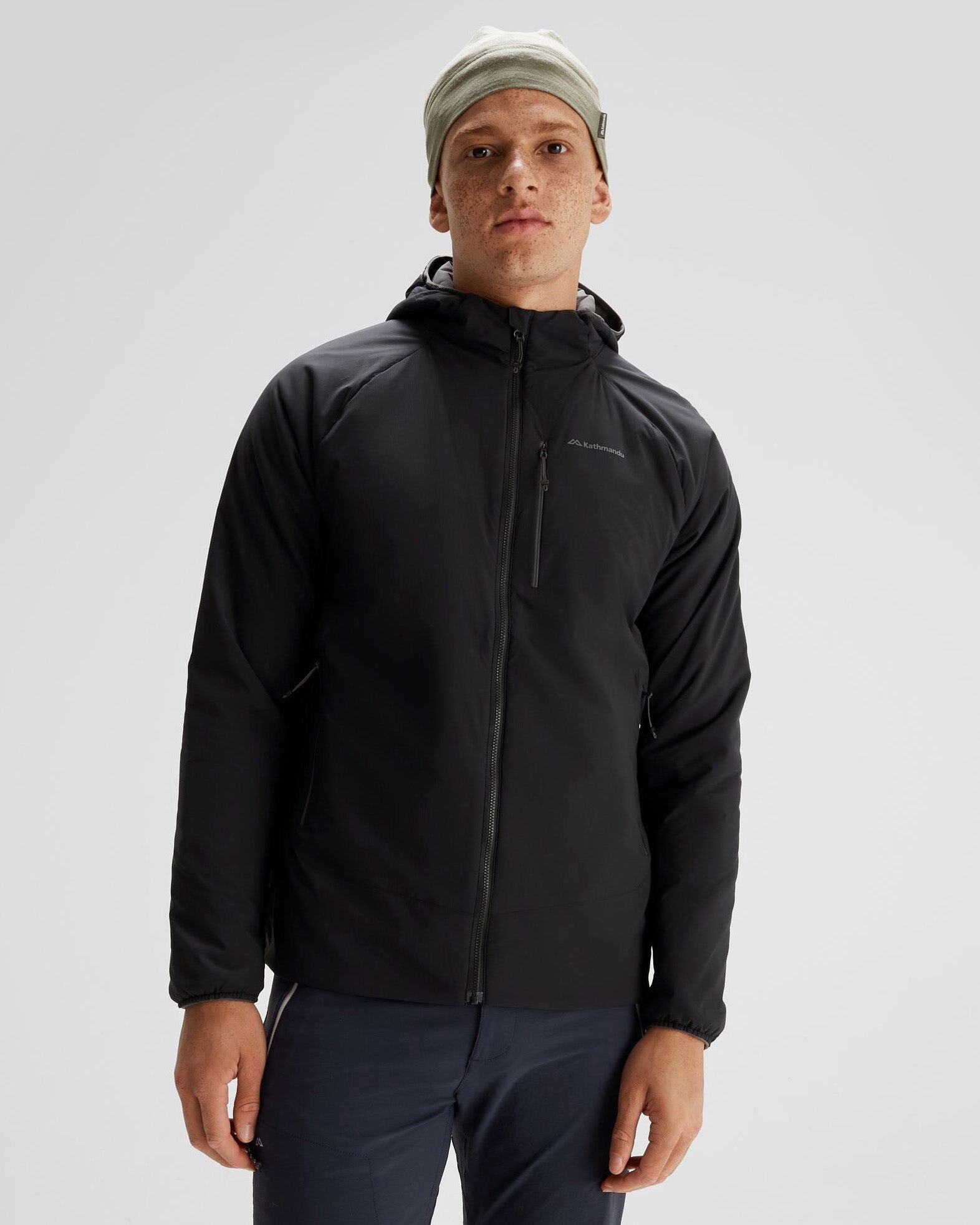 Men's Seeker PrimaLoft® Active Hooded Jacket - Black