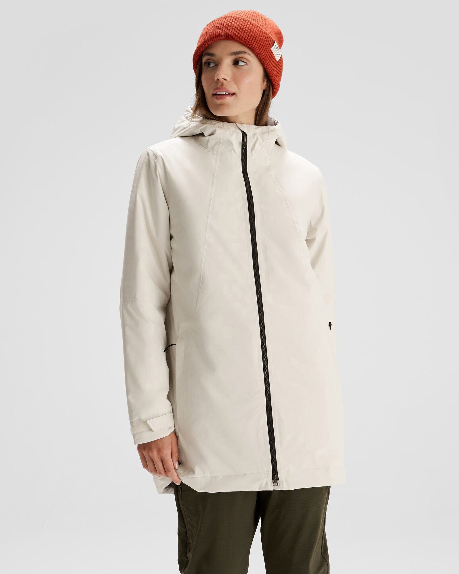 Kathmandu Parka Rain Jacket Parka Insulated Rain Coat Womens