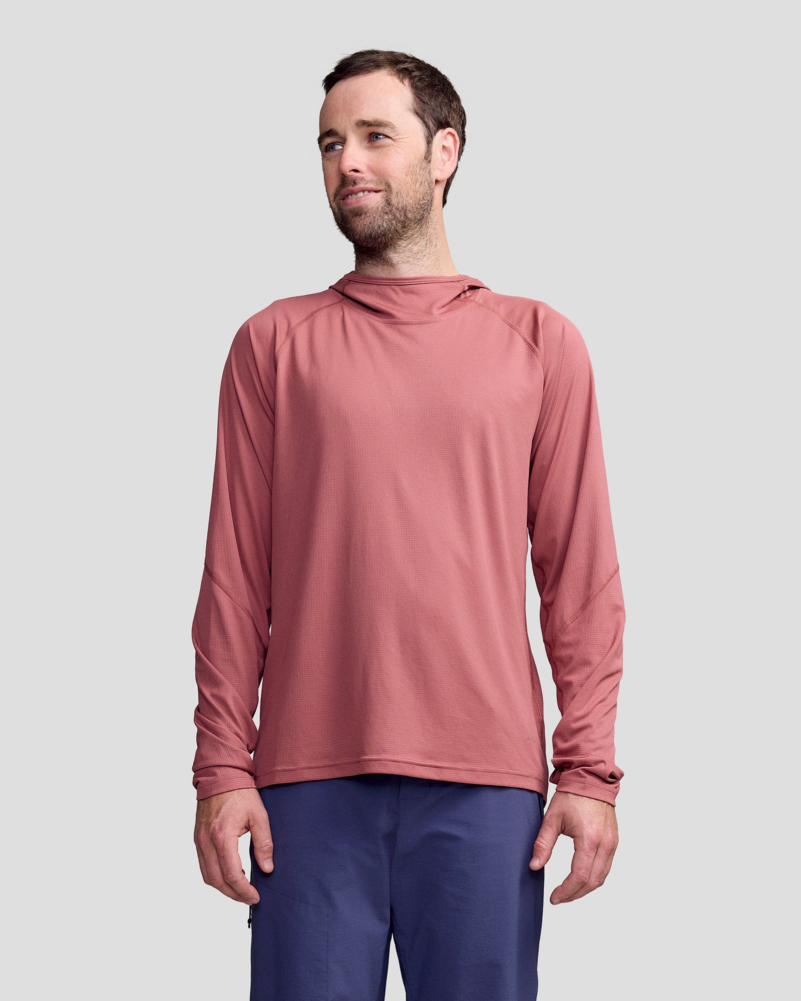 Men's SUN-Stopper LT Hoodie - Dark Clay – Kathmandu UK
