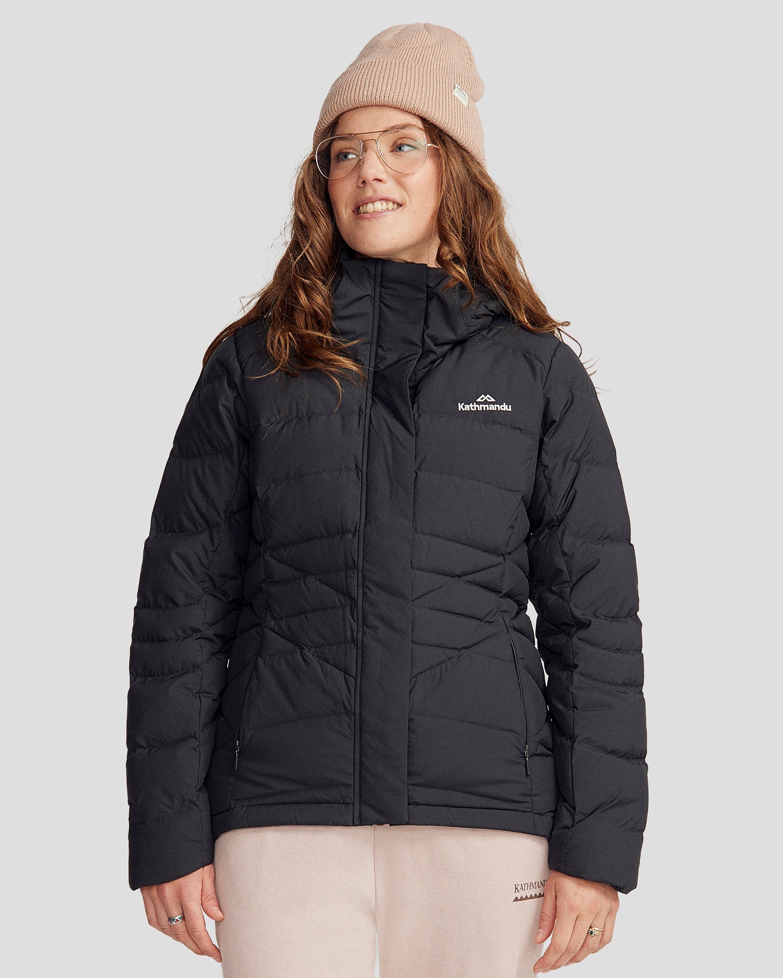 Grey W Beloved Down Jacket Beloved Mantel Helly Hansen Hh W