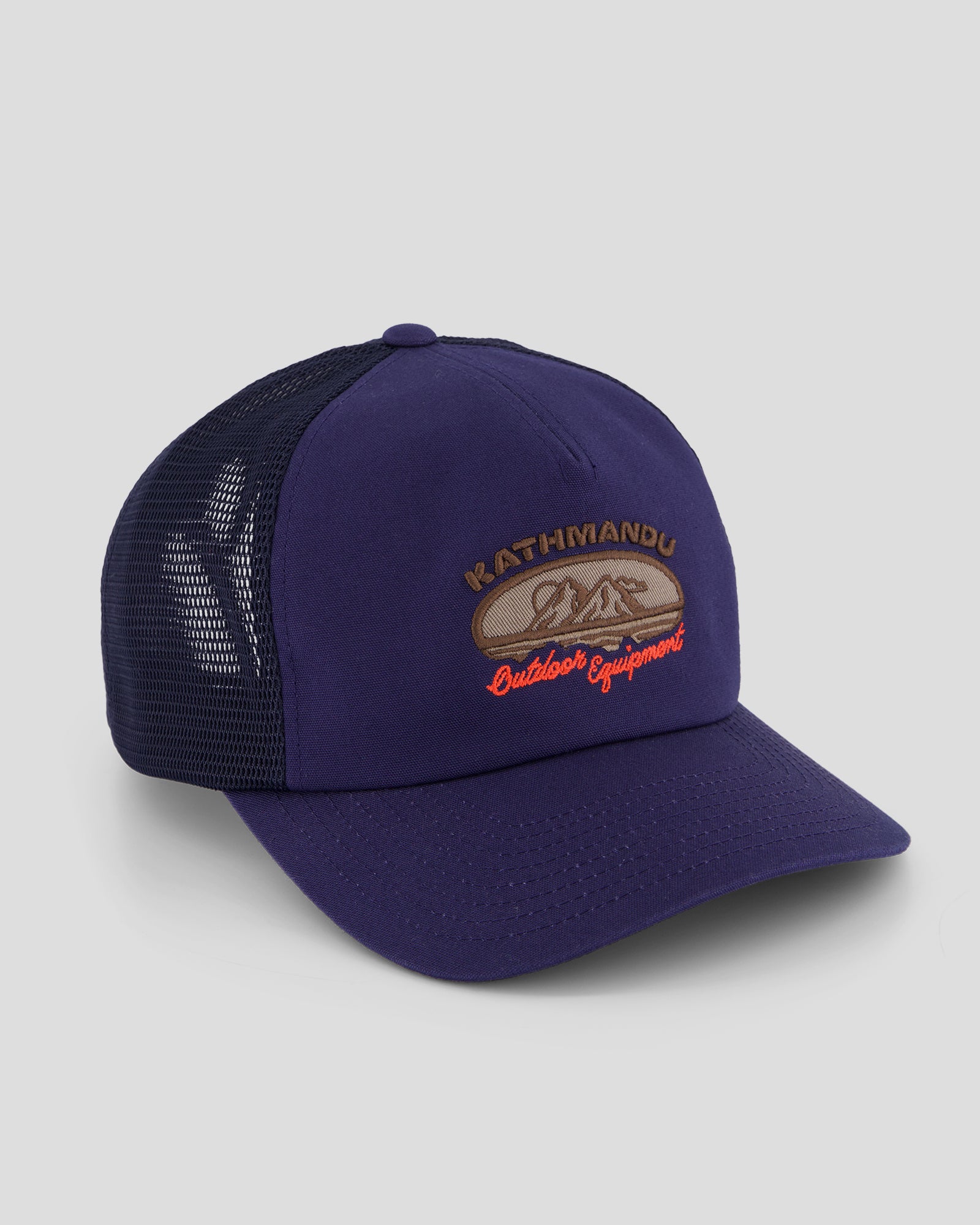 Embroidered Trucker Cap - Pure Navy – Kathmandu UK