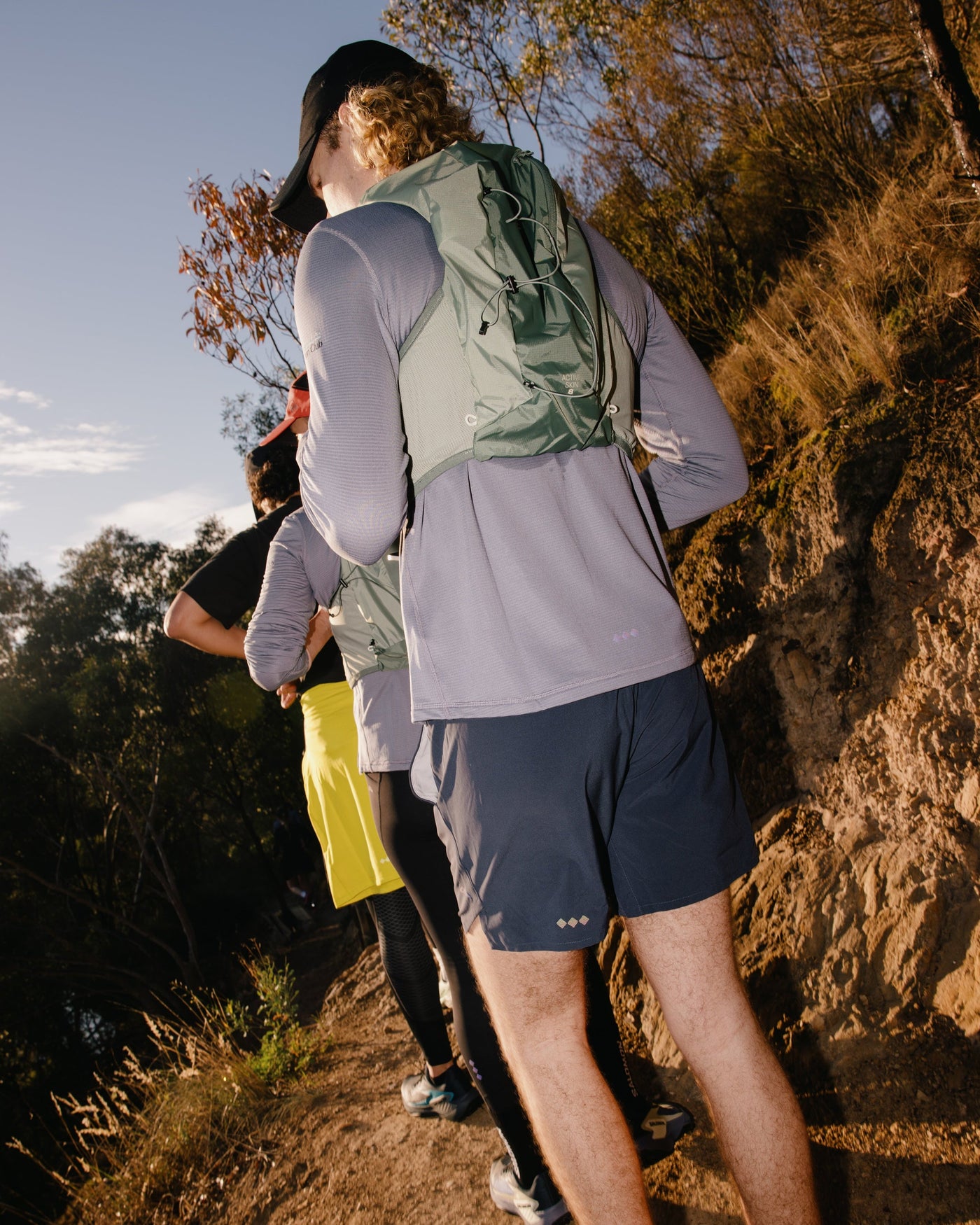 Men's Seeker Fleece Long Sleeve Top - Moon