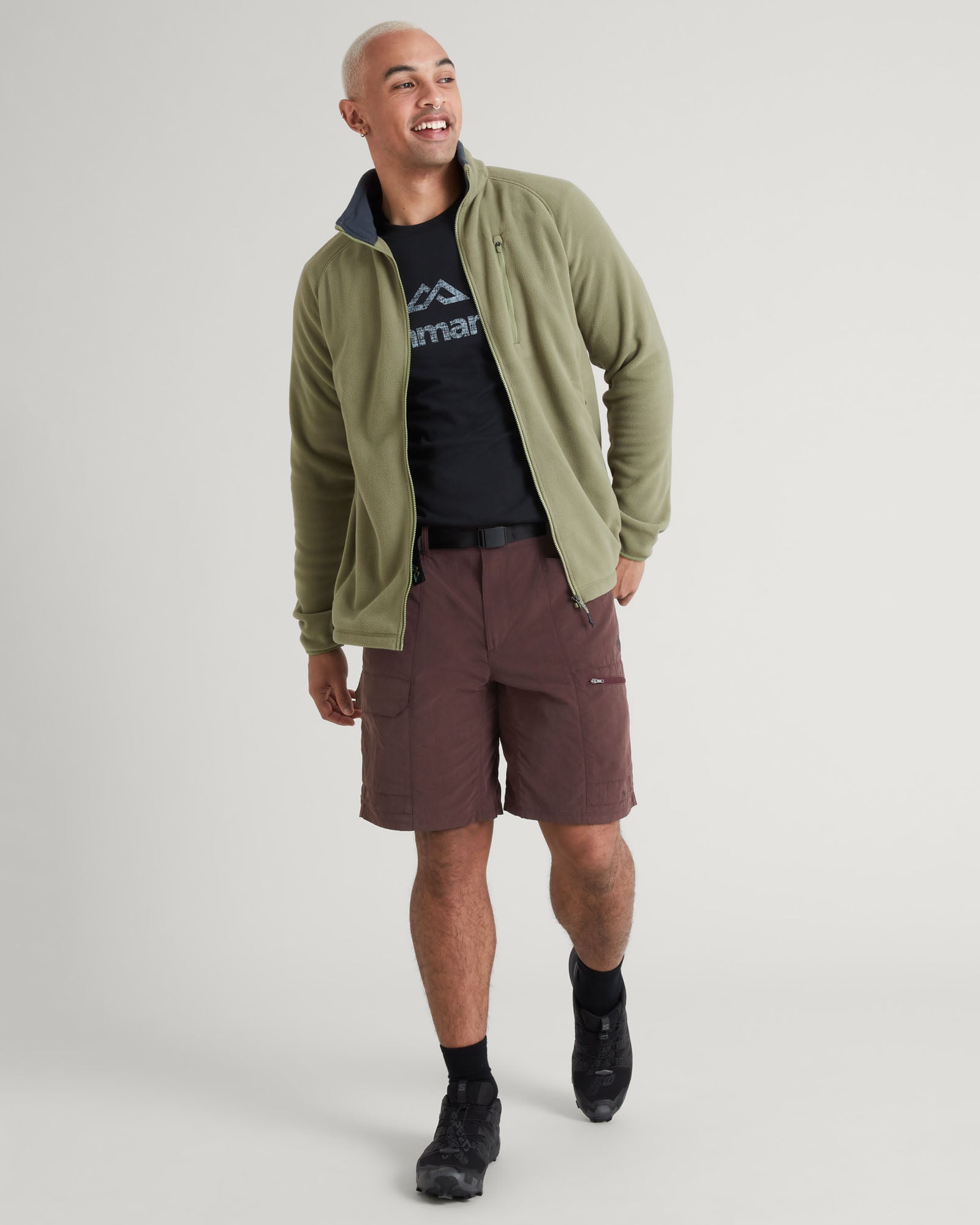 Men's Ridge 100 PrimaLoft Bio Fleece Jacket - Beech – Kathmandu UK