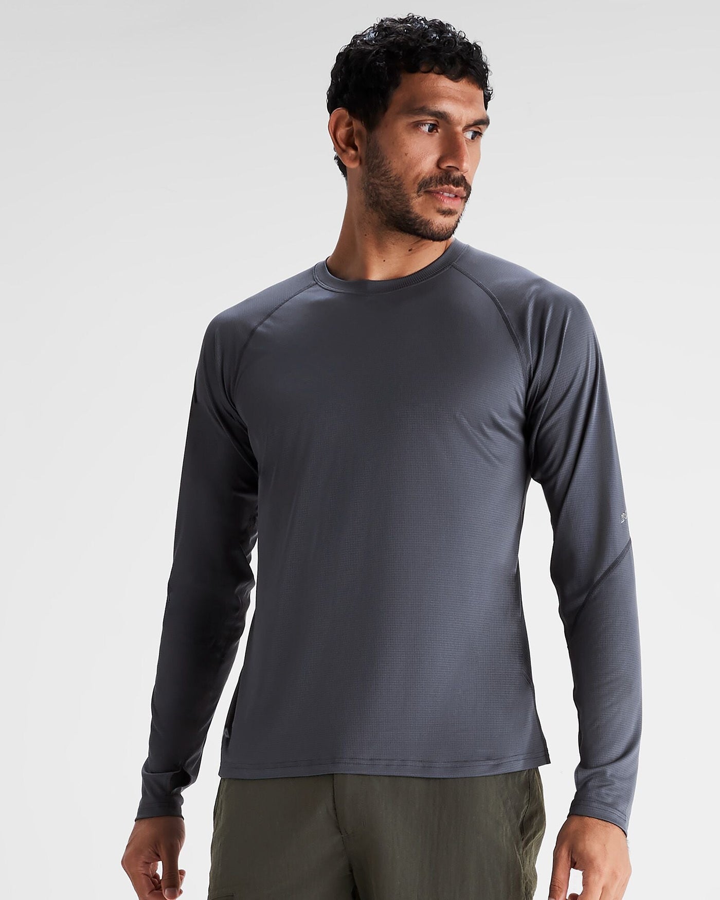 Men's SUN-Stopper LT Long Sleeve Top - Mid Navy