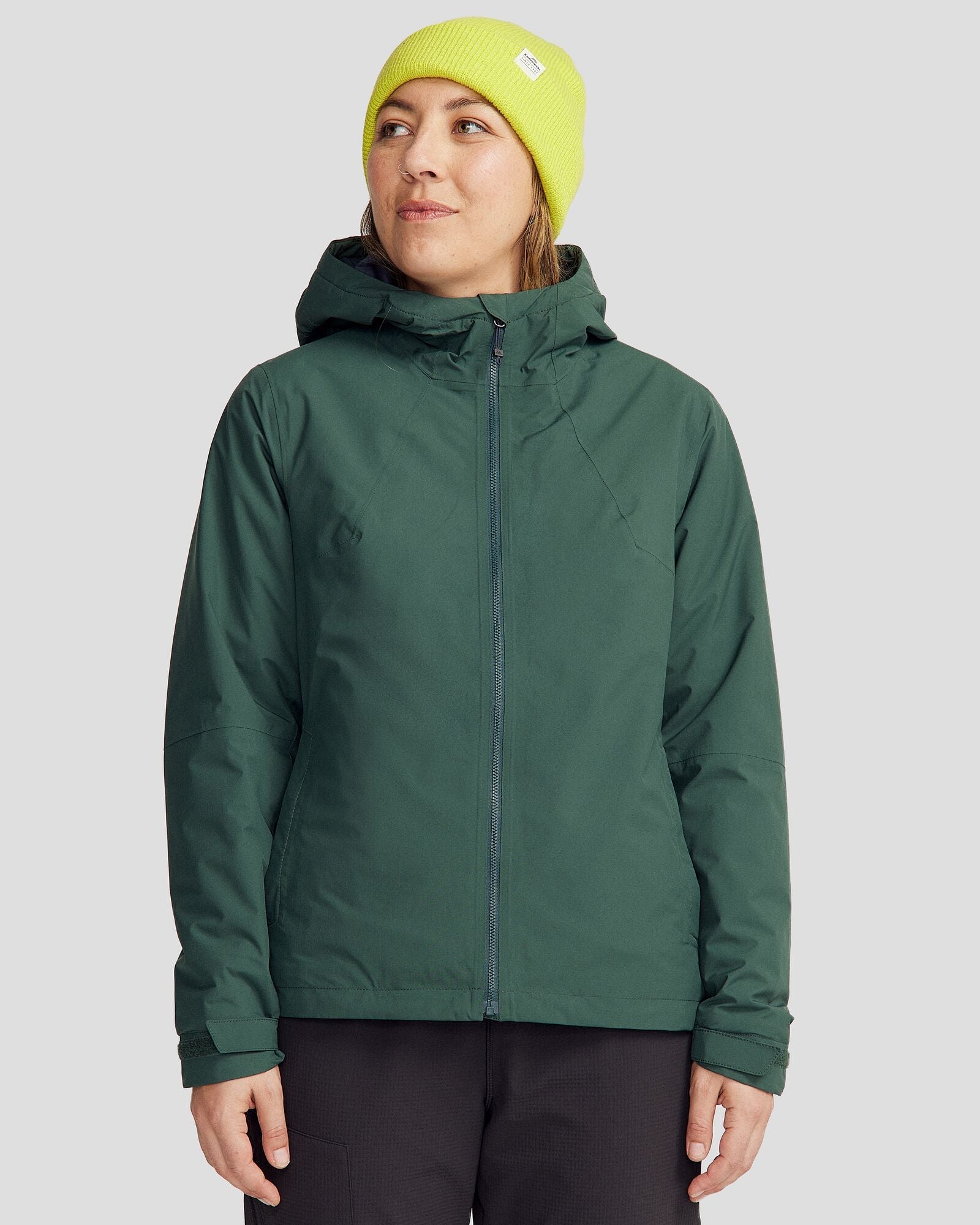 Women's Trailhead 2L novaLOFT Rain Jacket - Deep Forest