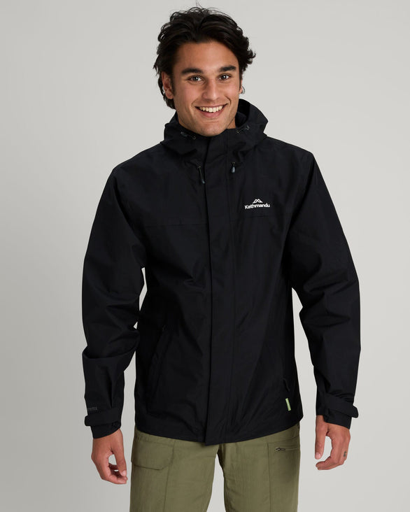 Men's Bealey GORE-TEX® Rain Jacket Black – Kathmandu UK