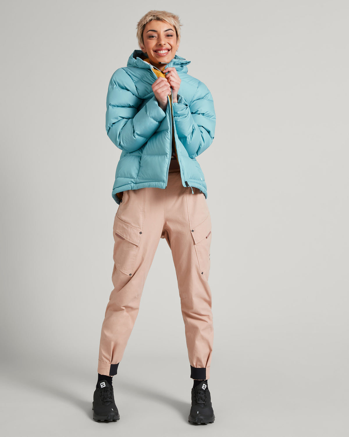 Women's Epiq Hooded Down Jacket - Waterfall