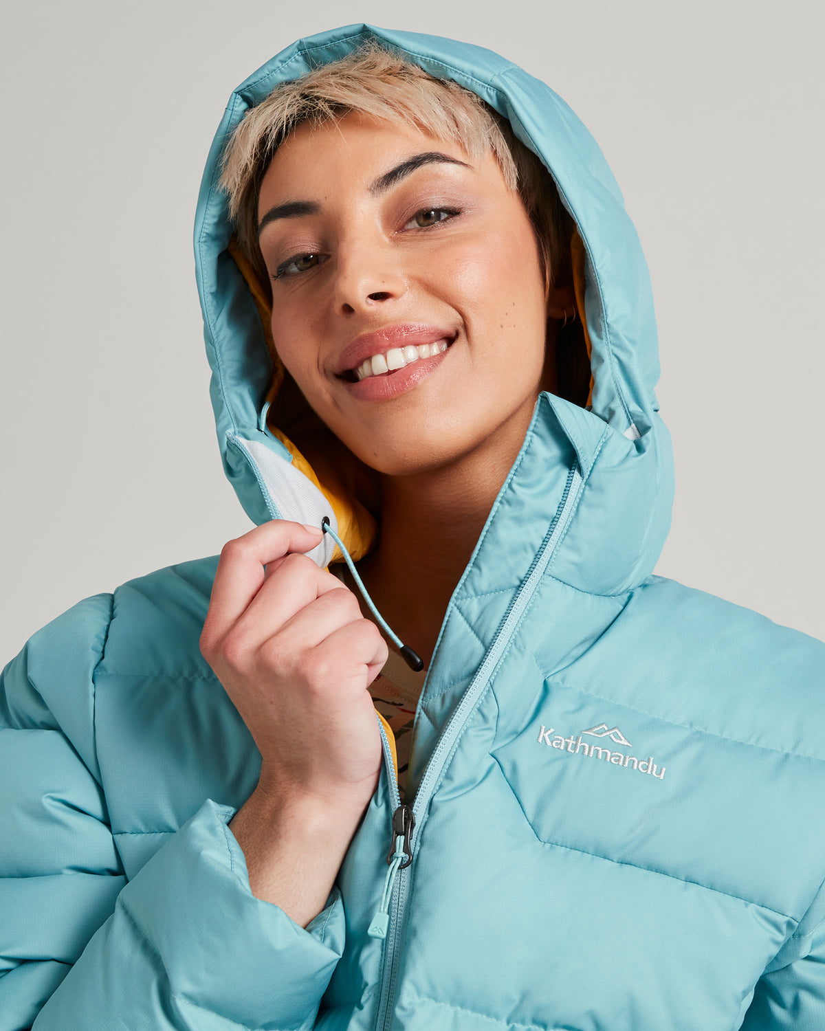 Women's Epiq Hooded Down Jacket - Waterfall