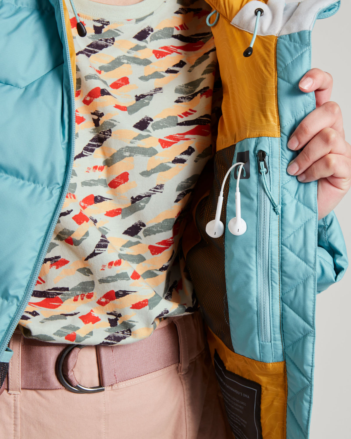 Women's Epiq Hooded Down Jacket - Waterfall