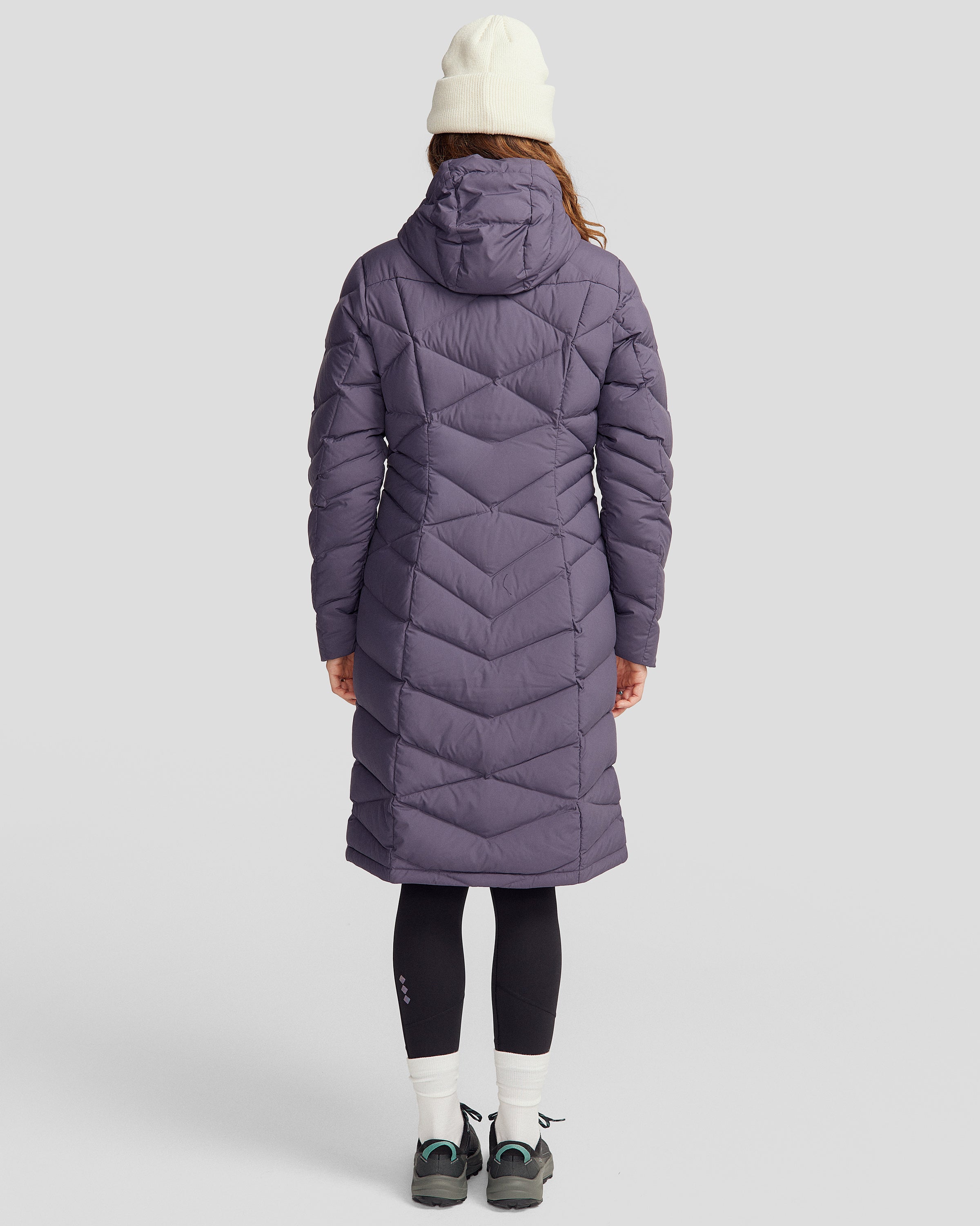 Winterburn Women's Longline Down Jacket v2 - Orbit – Kathmandu UK