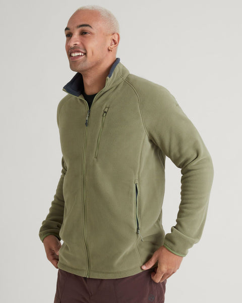Men's Ridge 100 PrimaLoft Bio Fleece Jacket Beech – Kathmandu UK