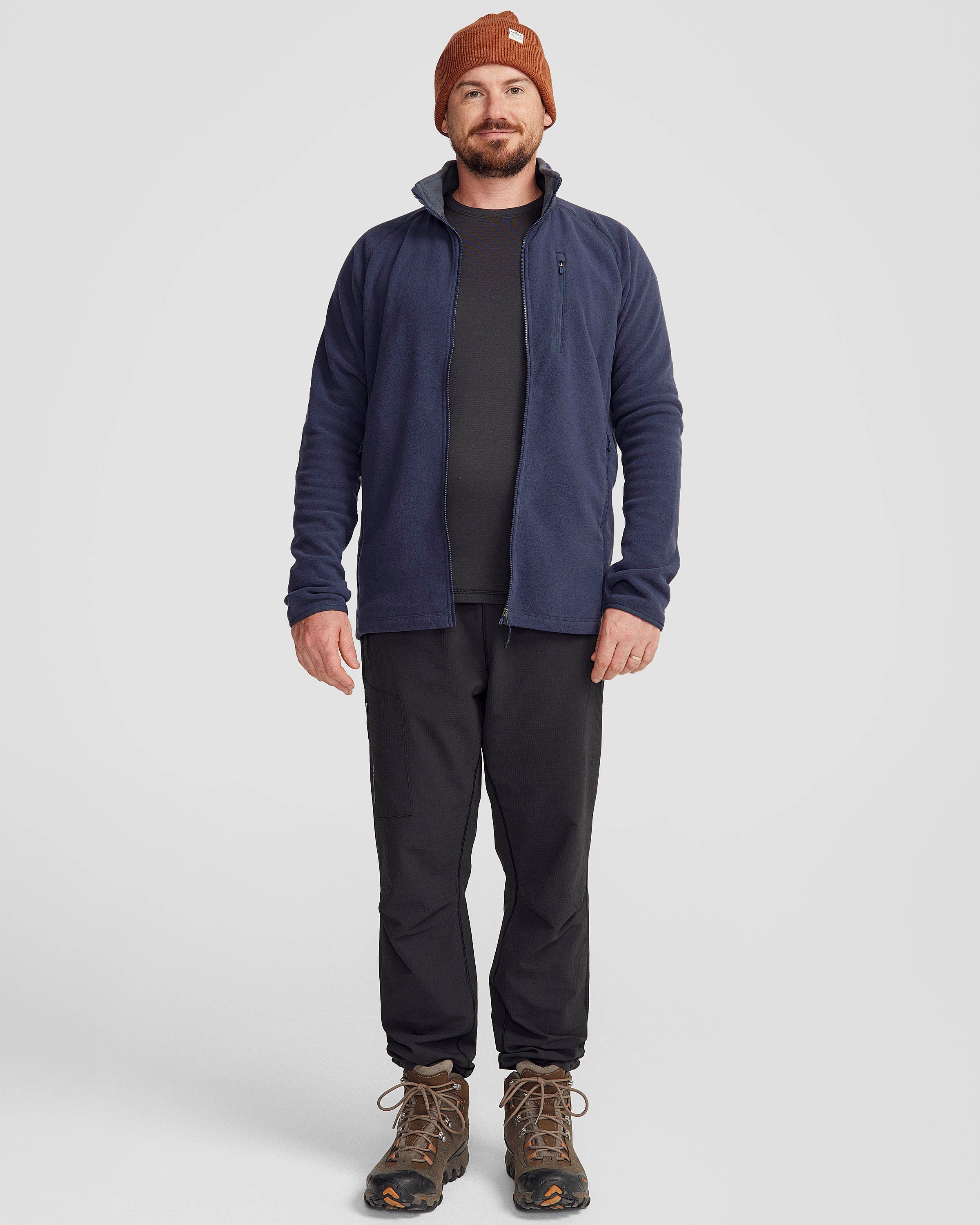 Men's Ridge 100 PrimaLoft Bio Fleece Jacket - Pure Navy – Kathmandu UK