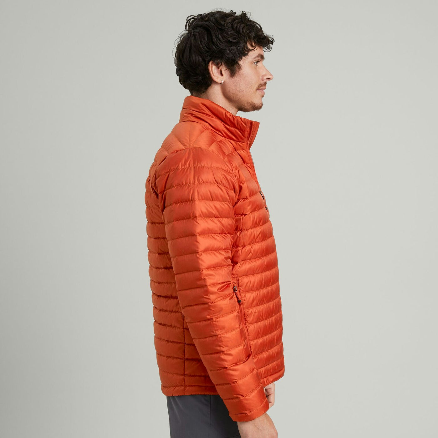 Men's Heli R Down Jacket - Red Earth