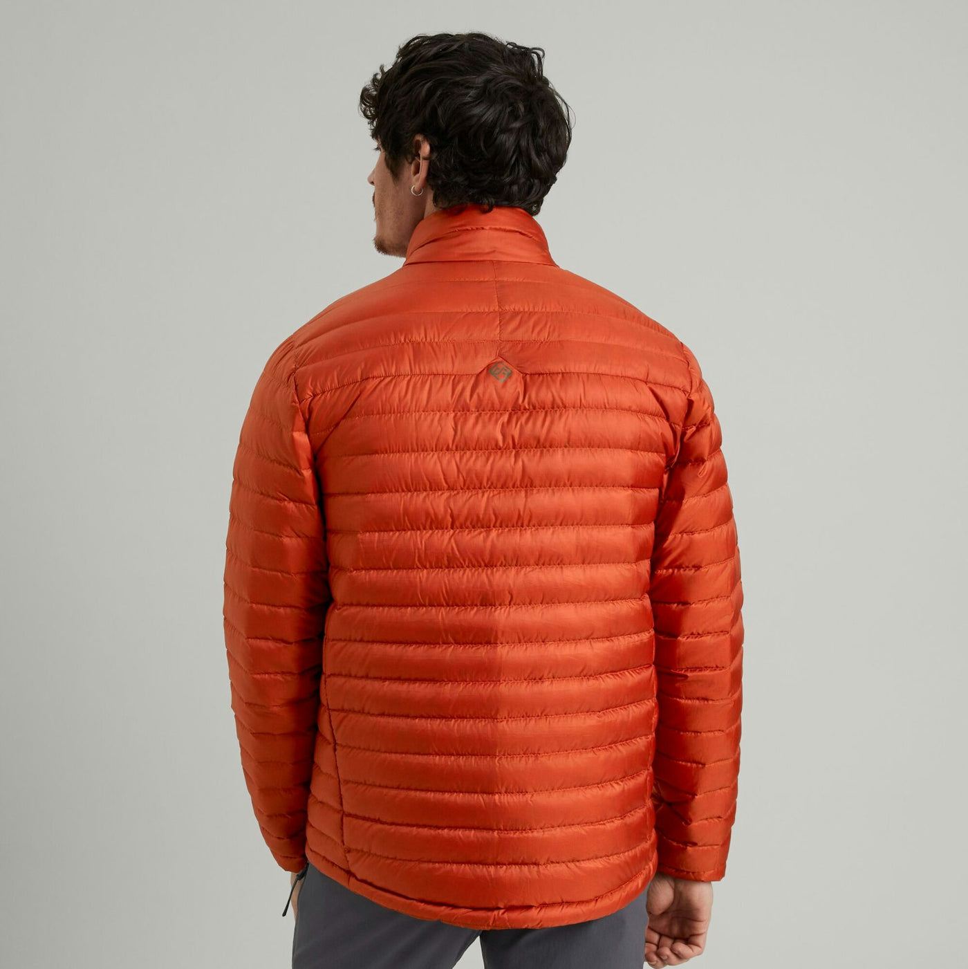 Men's Heli R Down Jacket - Red Earth