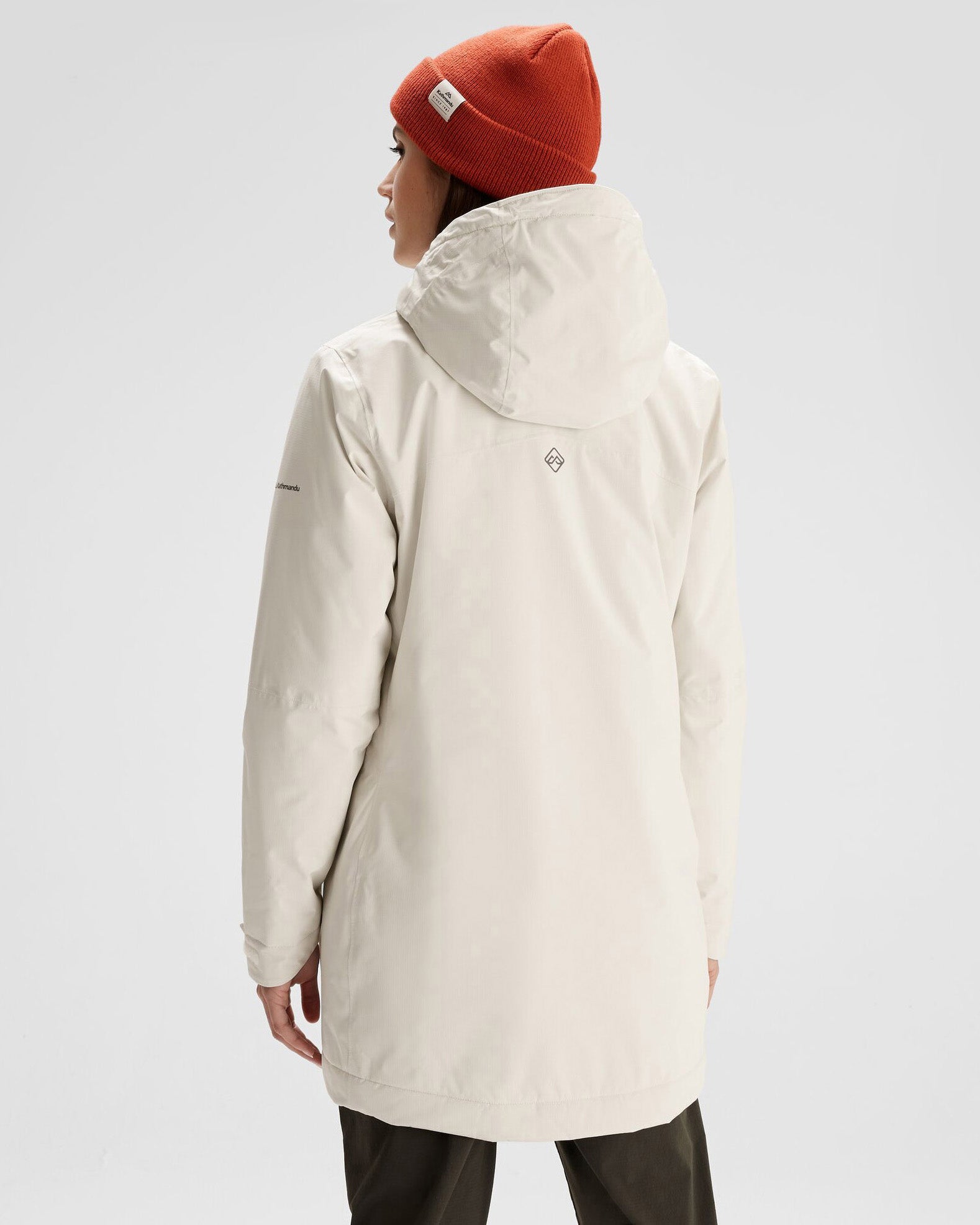 Women's Trailhead 2L Insulated Rain Parka - Natural – Kathmandu UK