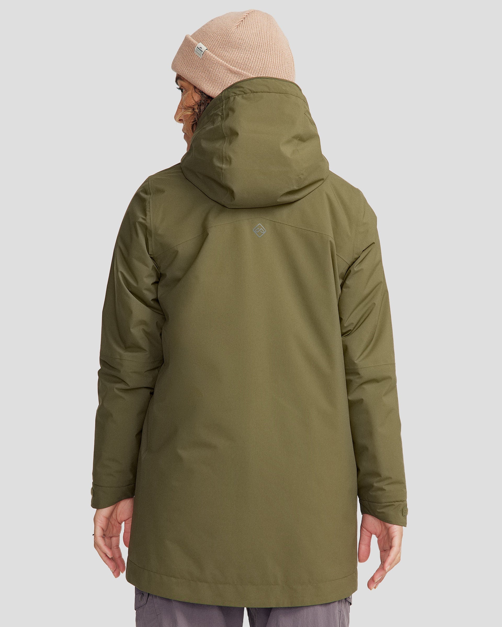 Parka Loft Green Coat Women's Trailhead 2L NovaLOFT Rain Parka