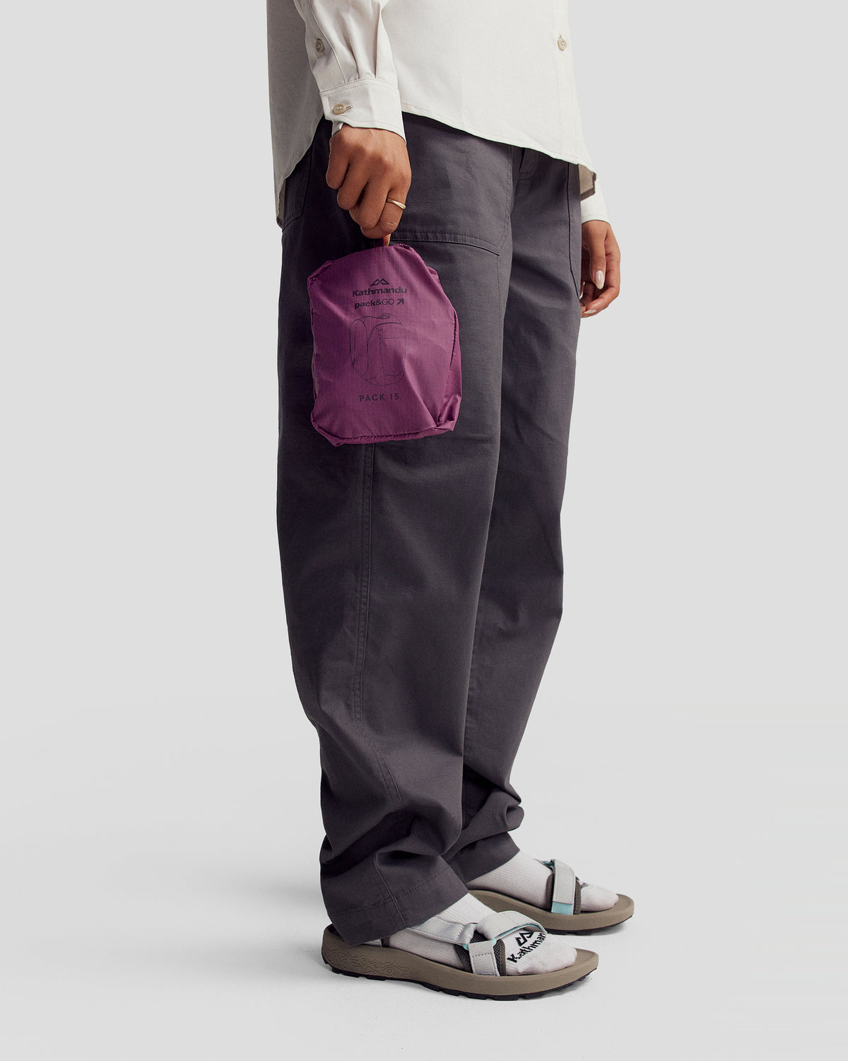 Pack&Go Pack - Washed Berry – Kathmandu UK