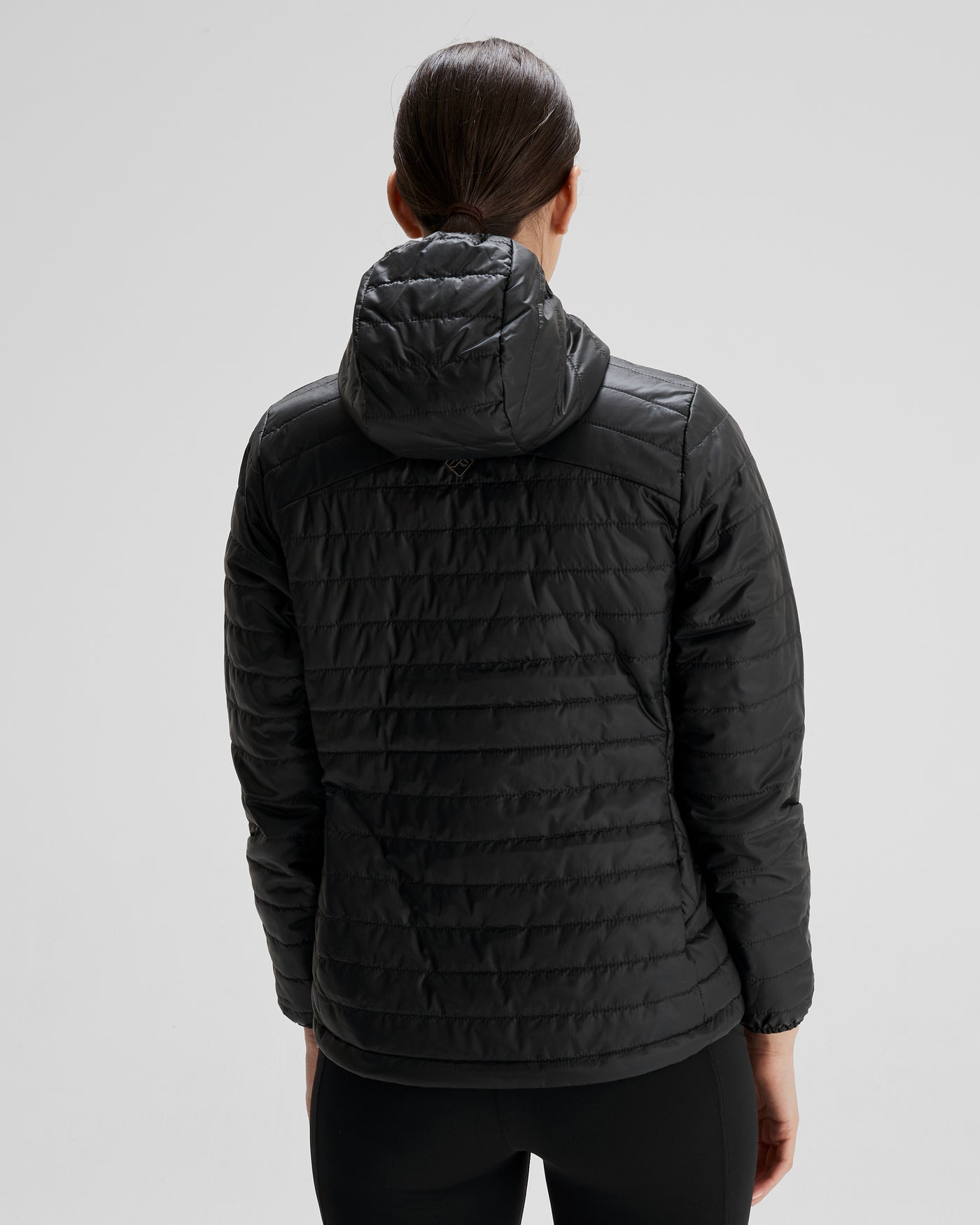 Women's Heli R Insulated Hooded Jacket - Black Stingray