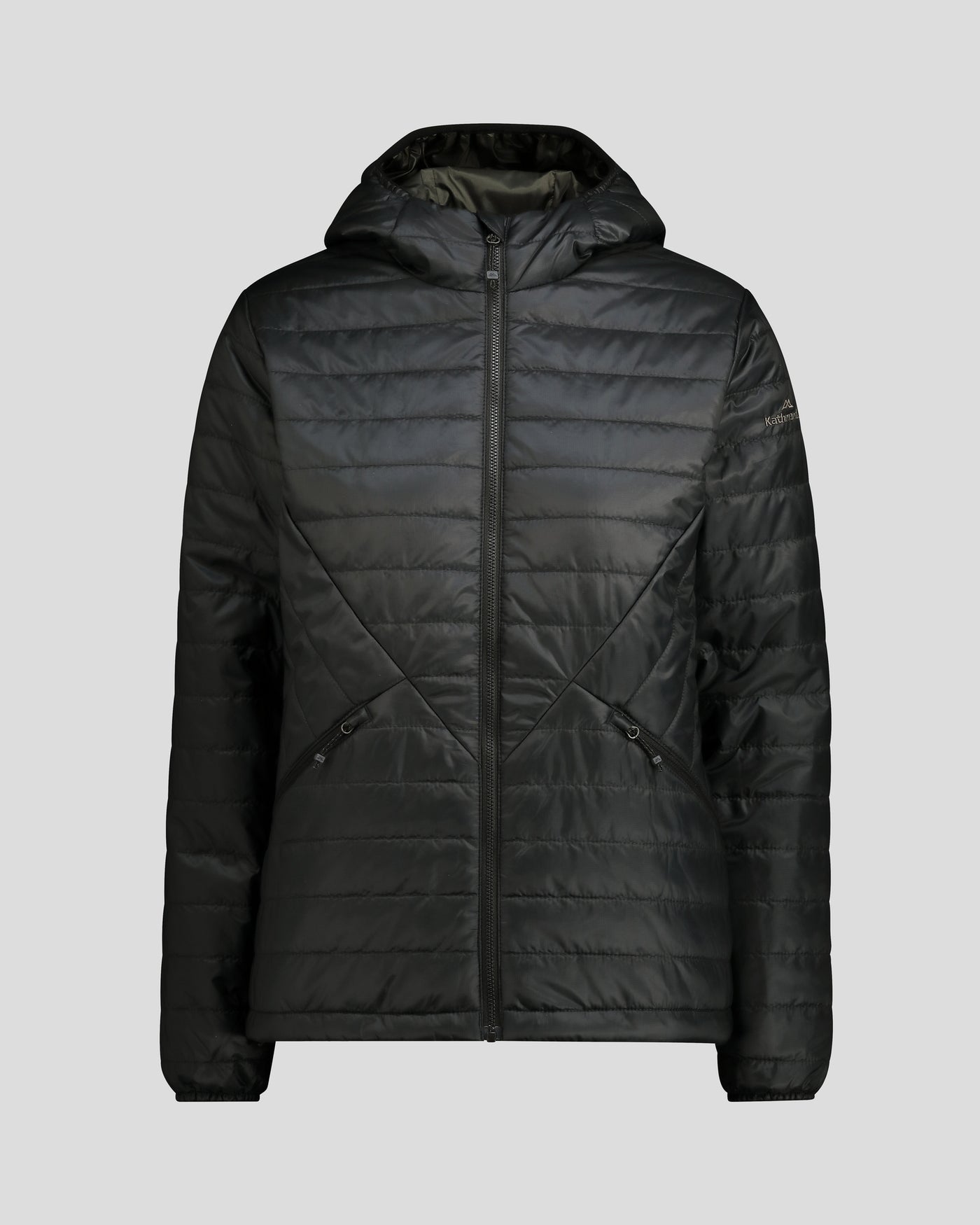 Women's Heli R Insulated Hooded Jacket - Black Stingray