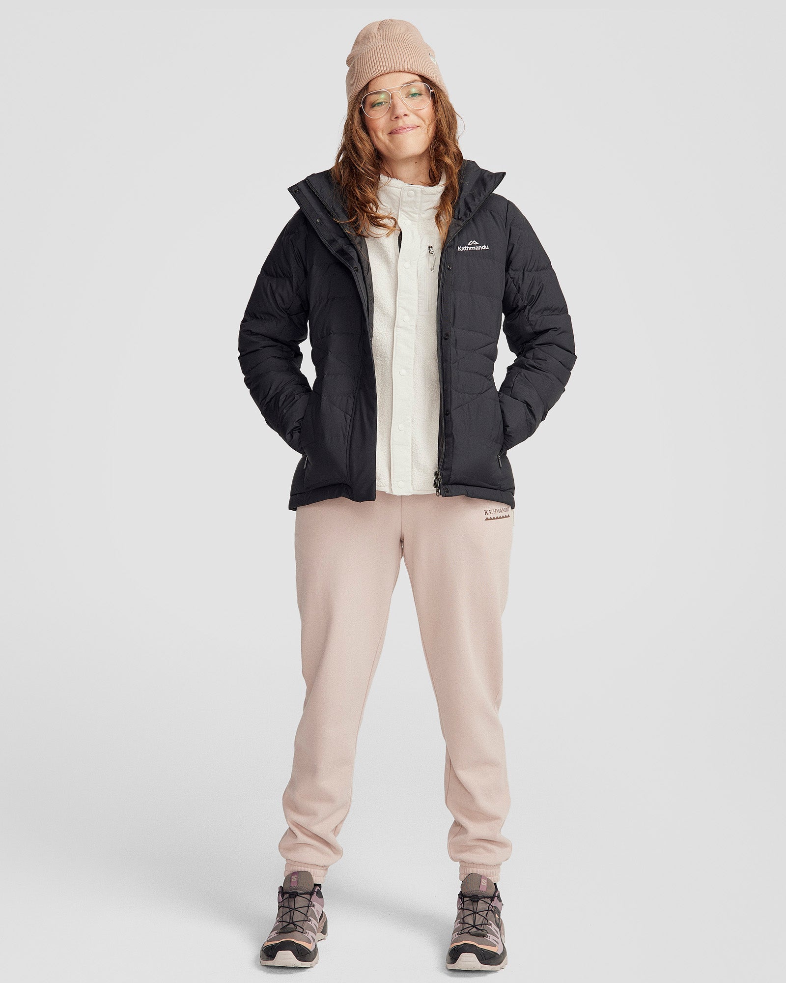 Women's Winterburn Hooded Down Jacket - Black – Kathmandu UK