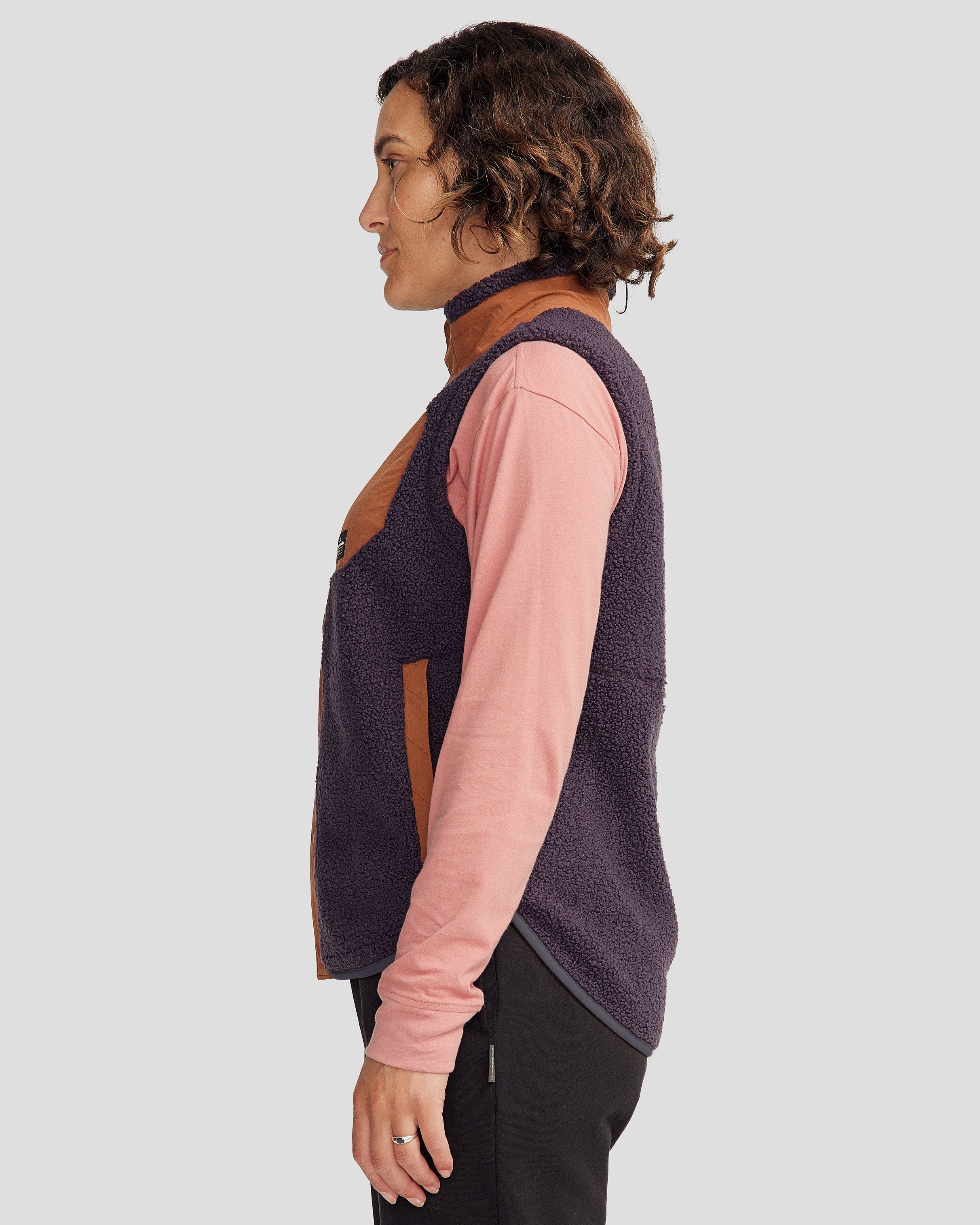 Women's Co-Z High Pile Vest - Orbit/Woodsy – Kathmandu UK