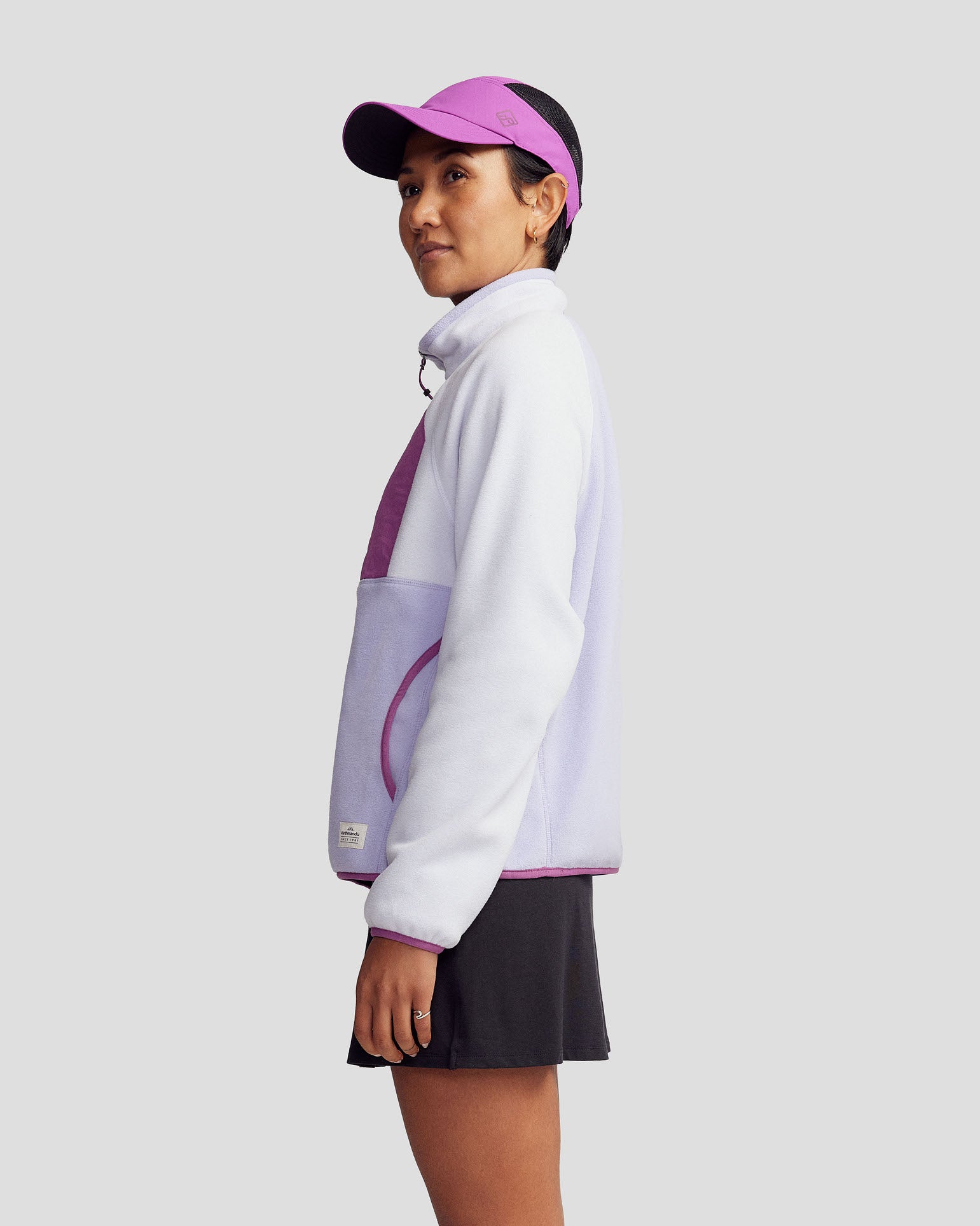 Women's Trailhead Fleece Lightweight Pullover - Lilac/Bright Lilac